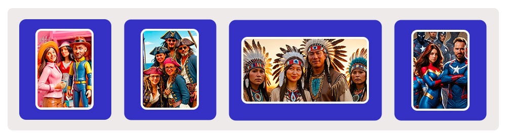 Photobooth IA aux performances IA avancées équipe notre Photobooth mobile et Borne Photo GiF